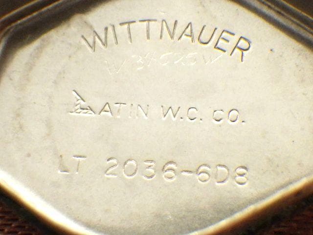 【最終値下】★【1960年代】ウィットナー スイス製 六角フェイス 手巻き腕時計