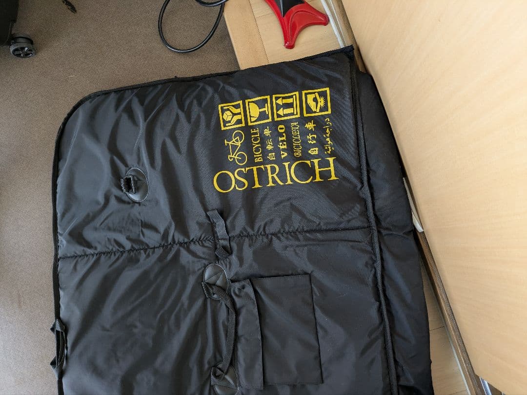 OSTRICH OS-500 トラベルバッグ 自転車輪行バッグ ブラック