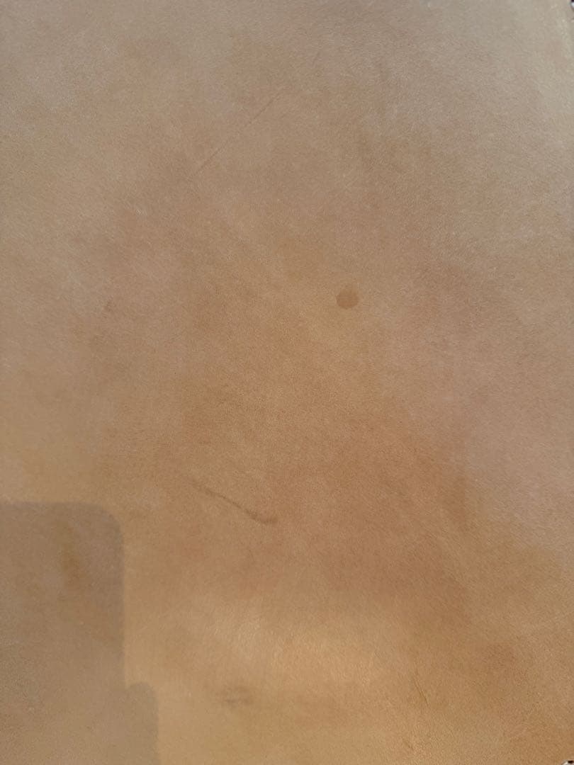 バタフライチェア ベージュ レザー★美品