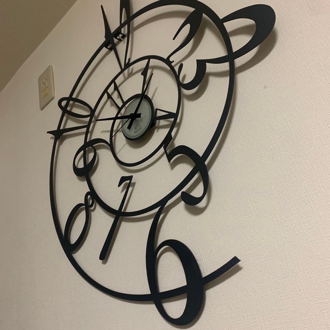 美品Arti & Mestieri アイアン 掛け時計 アルティエメスティエリ