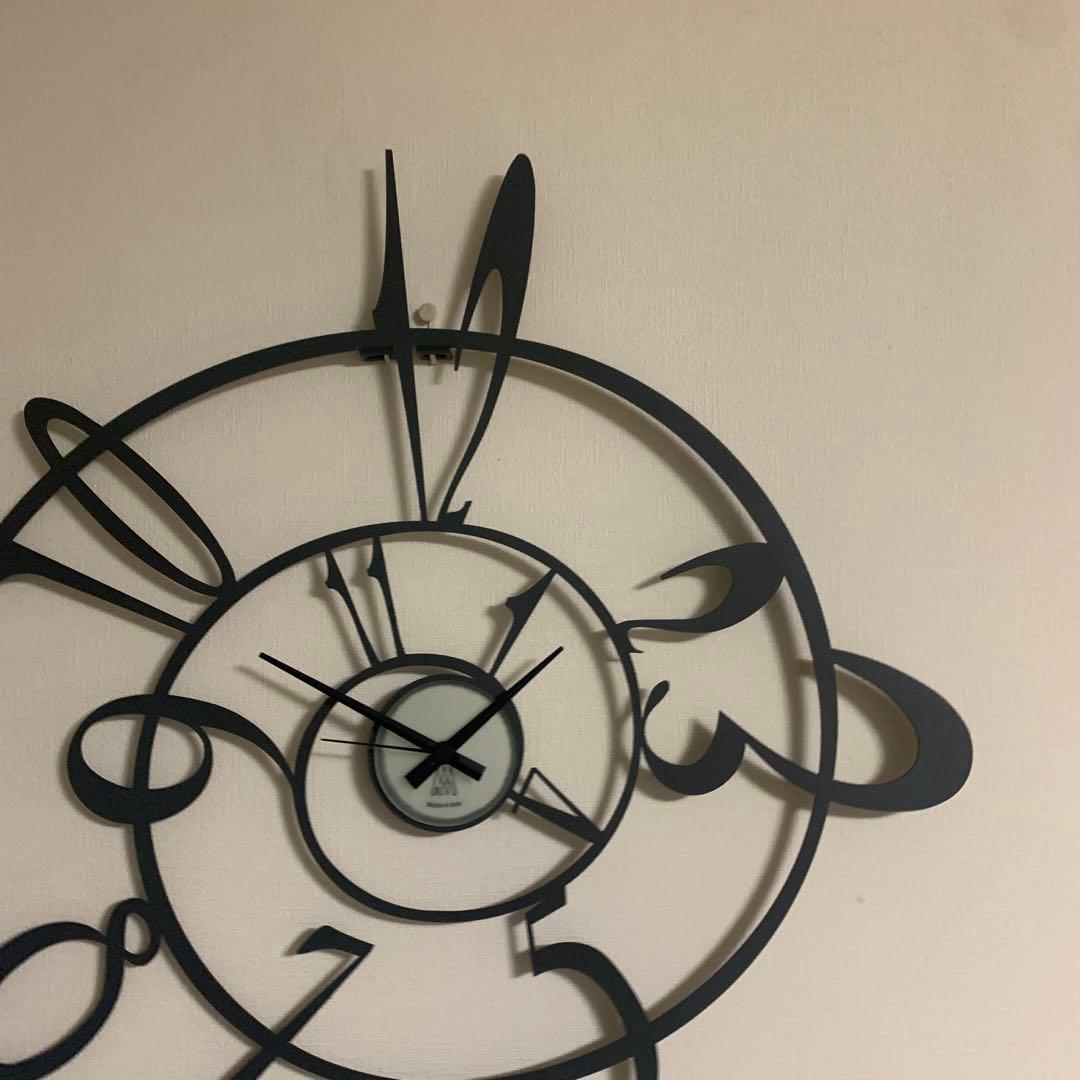 美品Arti & Mestieri アイアン 掛け時計 アルティエメスティエリ