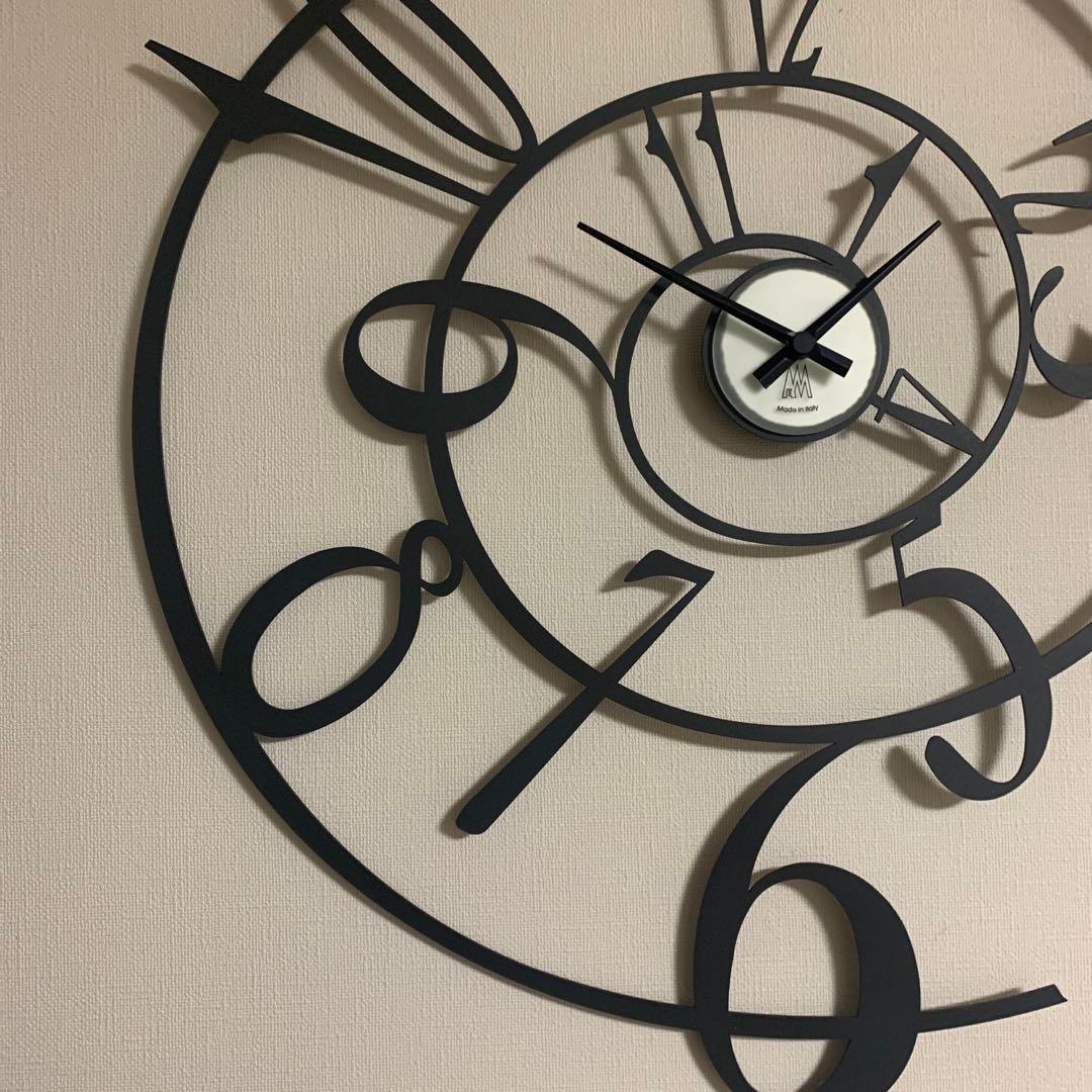 美品Arti & Mestieri アイアン 掛け時計 アルティエメスティエリ