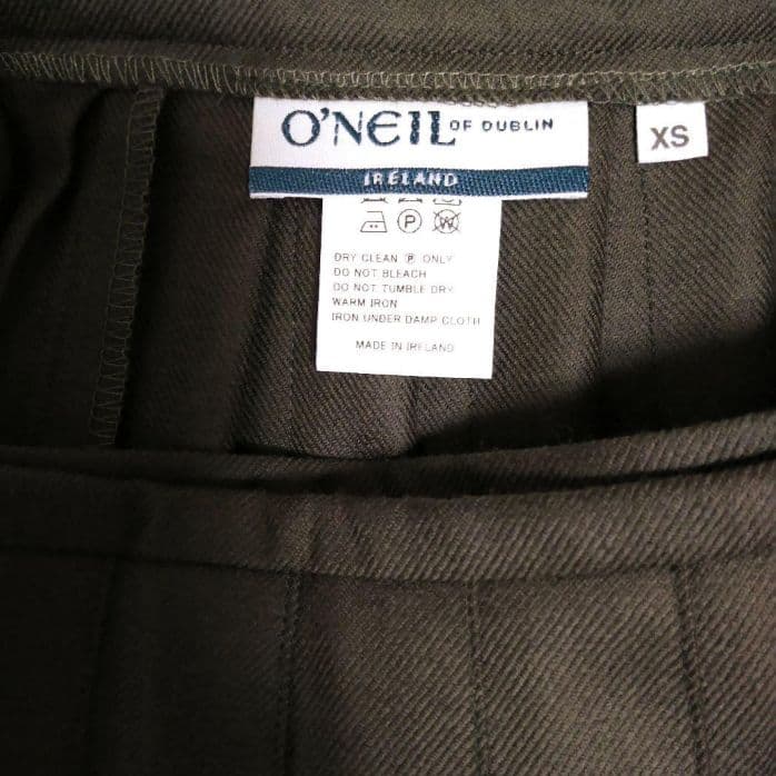 美品✦オニールオブダブリン プリーツ ラップスカート ローウエスト