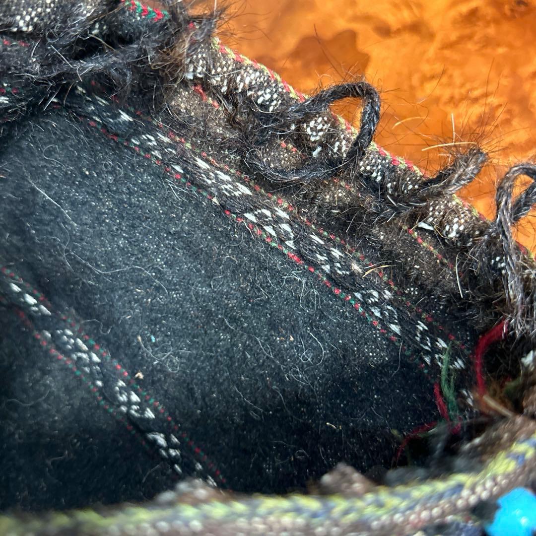 とても古い ホリジンバッグ　ヴィンテージ アンティークキリム トライブルラグ