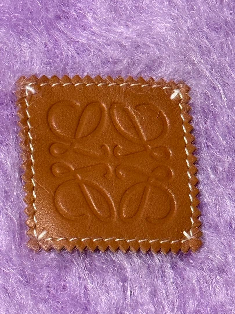 Aya　LOEWE ロエベ　ラベンダー マフラー