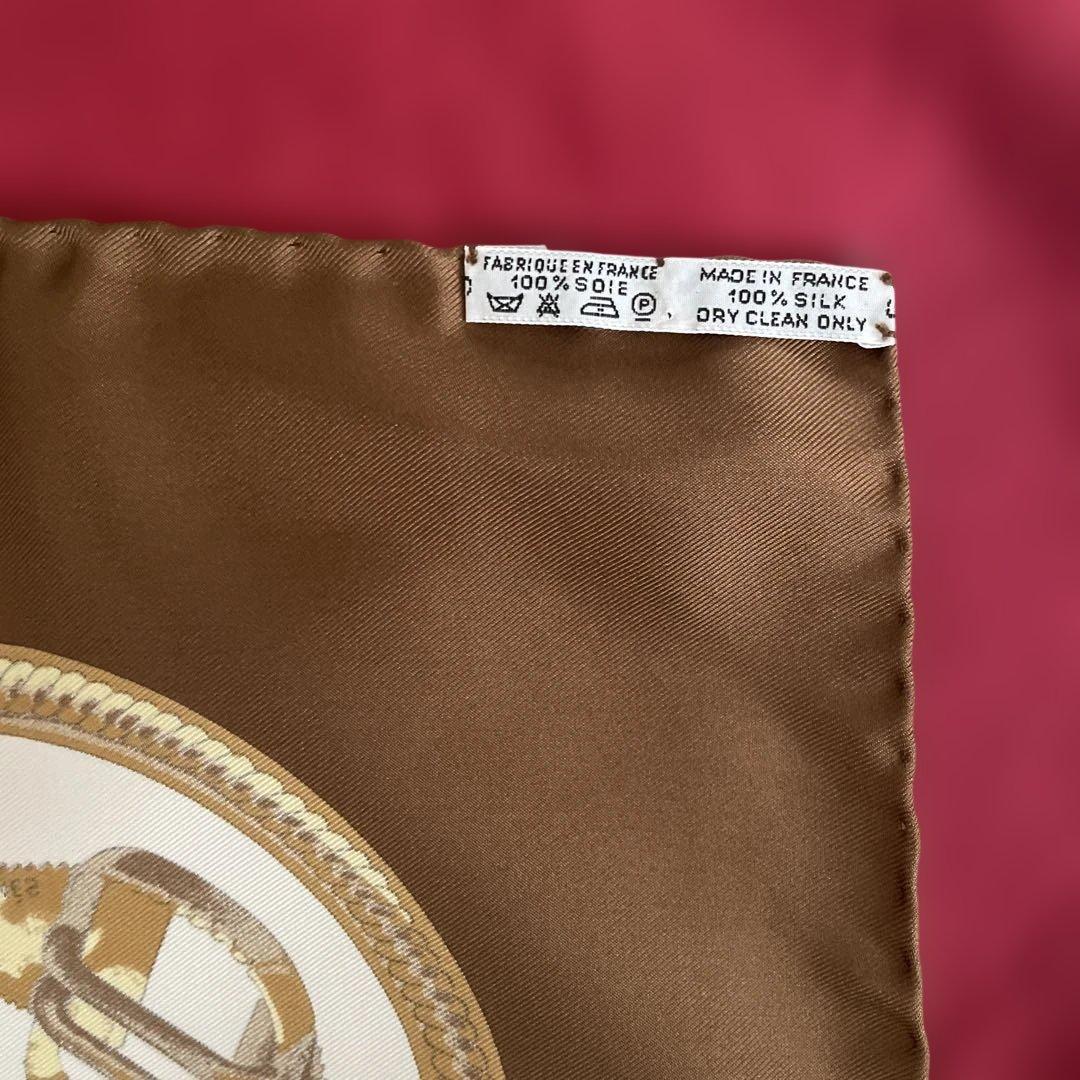 【HERMES】大判スカーフ(平成レトロ)