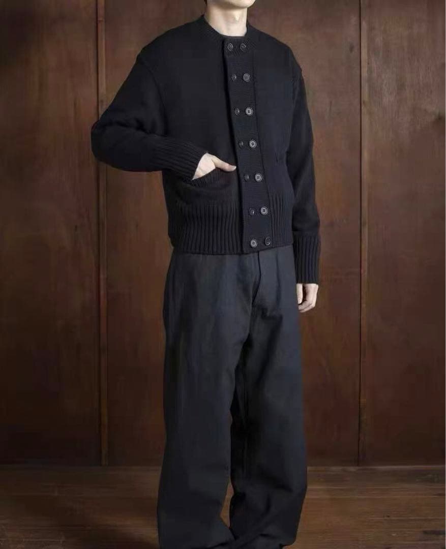 トップス TAIGA TAKAHASHI LOT.506 DB CARDIGAN 38