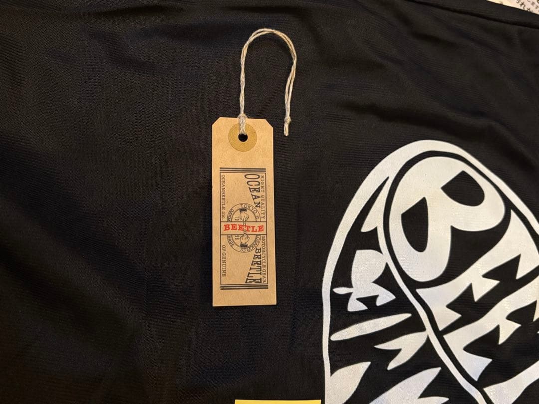 オーシャンビートル　ショーティ4LサイズBEETLE SHORTY4 アイボリー