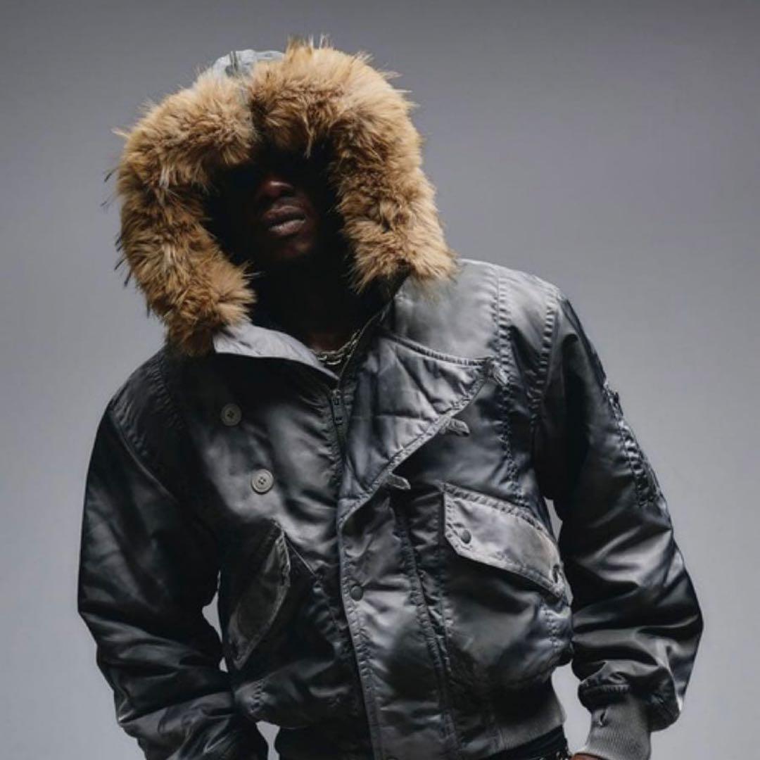 ANDER HUNK Faded N2B Flight Jacket Sサイズ