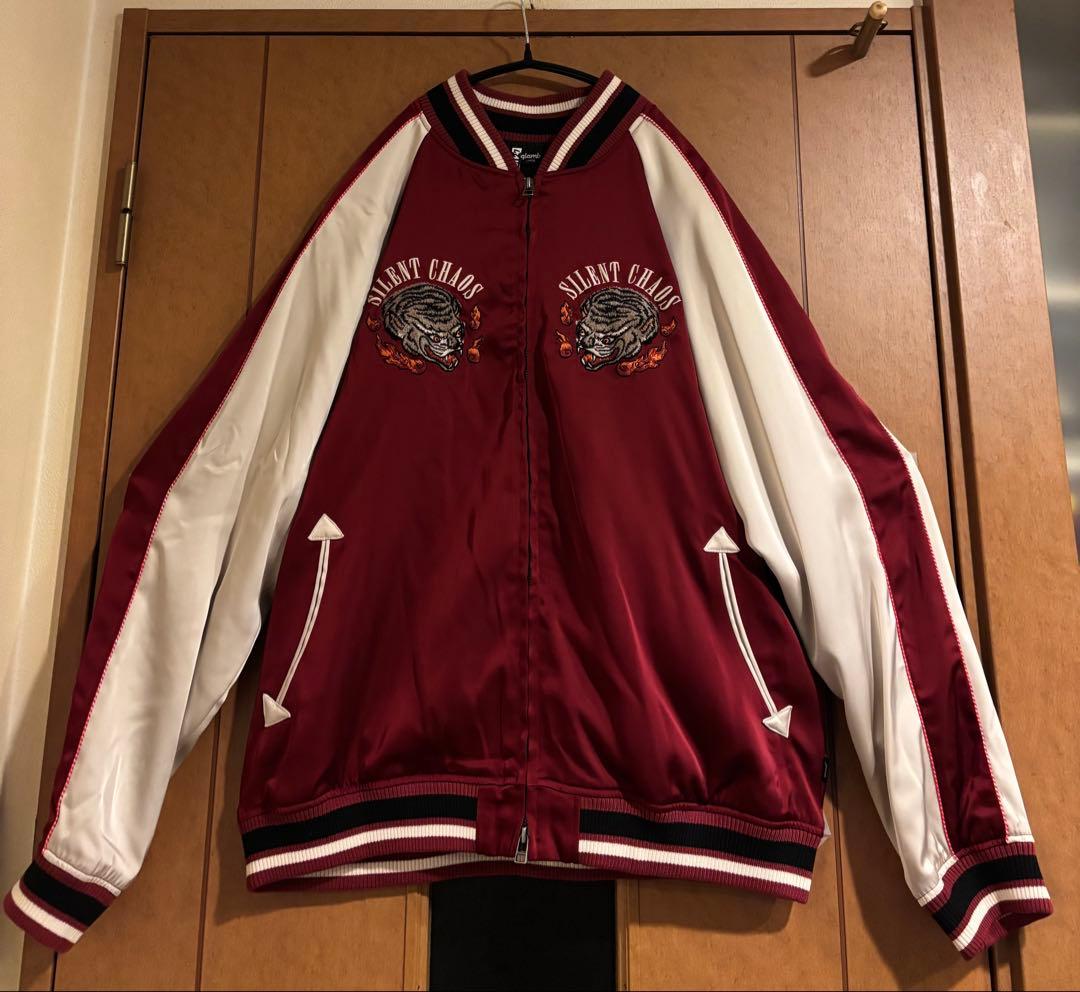 glamb ラプソディ スカジャンSILENTCHAOSトラ刺繍　Large