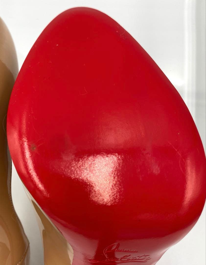 【新品未使用】Christian Louboutin エナメルパンプス 35