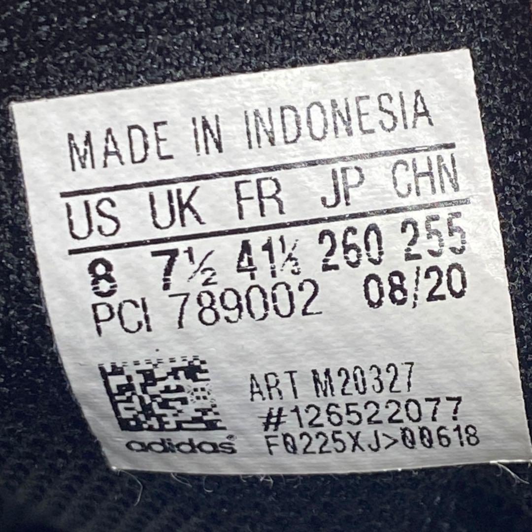 【美品】 adidas アディダス　26cm スタンスミス M20327 黒色