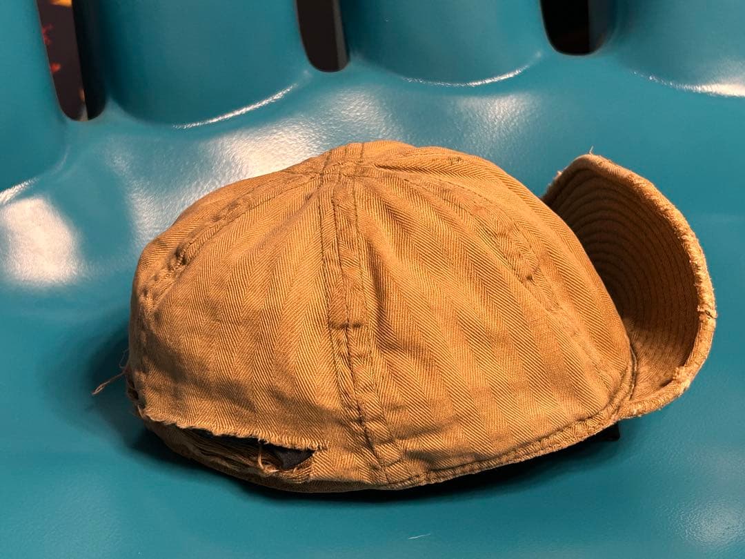 個人装備 WW2 US ARMY AIR FORCE A3 HBT MACHNIC CAP