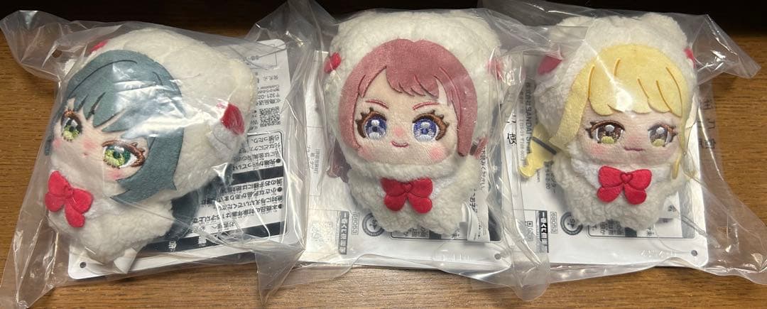 学マス 一番くじ F賞 きららいずマスコット 花海咲季・月村手毬・藤田ことね