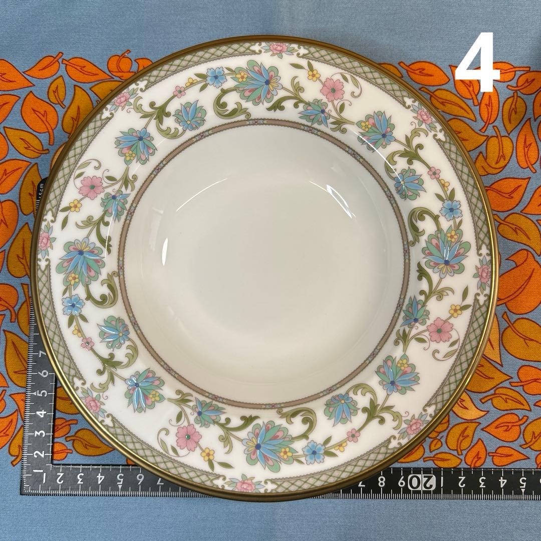 最終価格　ノリタケ ヨシノ　ディーププレート　６枚　USED