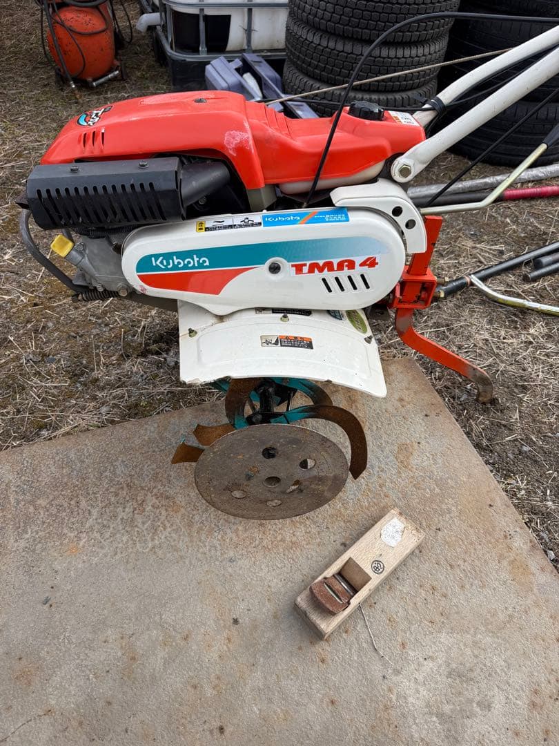 管理機　耕運機　クボタ TMA4