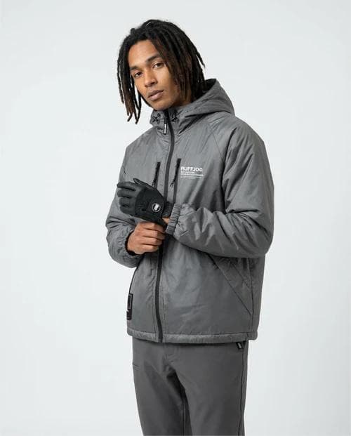 新品 RUFFLOG LIGHT HOODIE JACKET GRAY Sサイズ