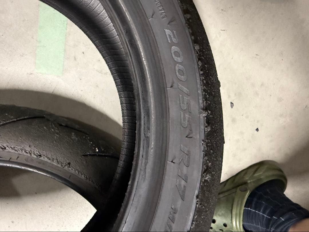 ピレリスーパーコルサV4SC1前後