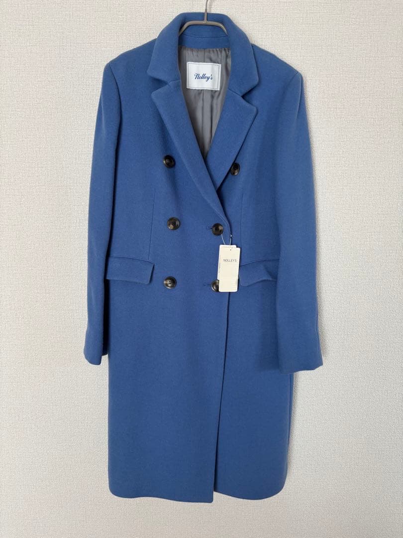 未使用♡ Nolley'sノーリーズメルトンウール100%チェスターコート