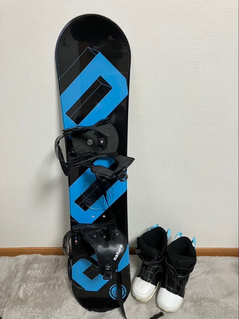 DUB スノーボード 110cm 3点セット