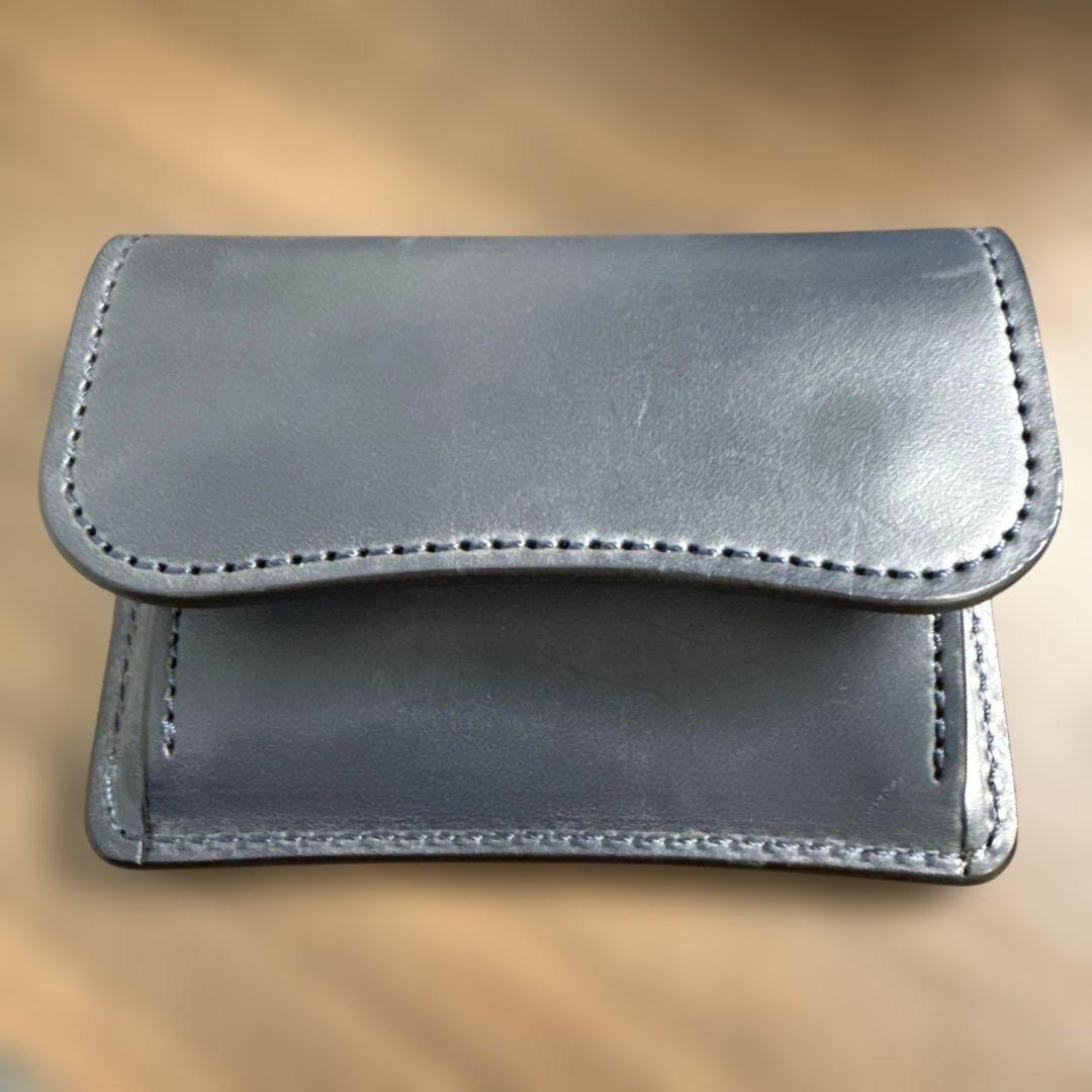 WILDSWANS タング ネイビー イングリッシュブライドル