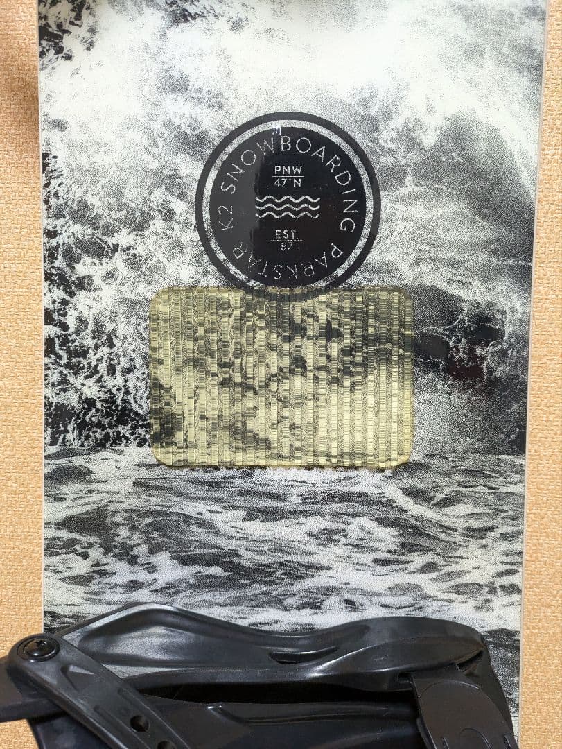 K2 SLQ パーク、グラトリ向けデッキパッド付きスノーボード