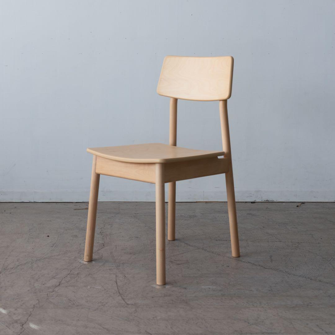 ダイニングチェア　バーチ材