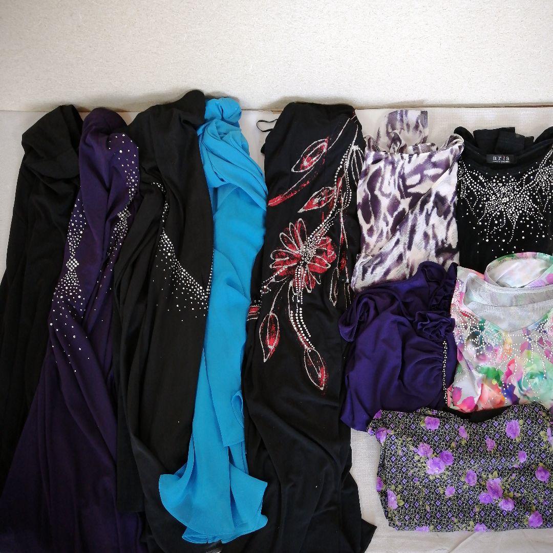 ★10点まとめ売り★ 社交ダンス ダンス衣装 スカート トップス 6143