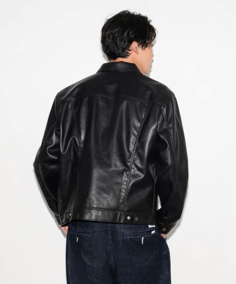 Levi's 黒 レザージャケット