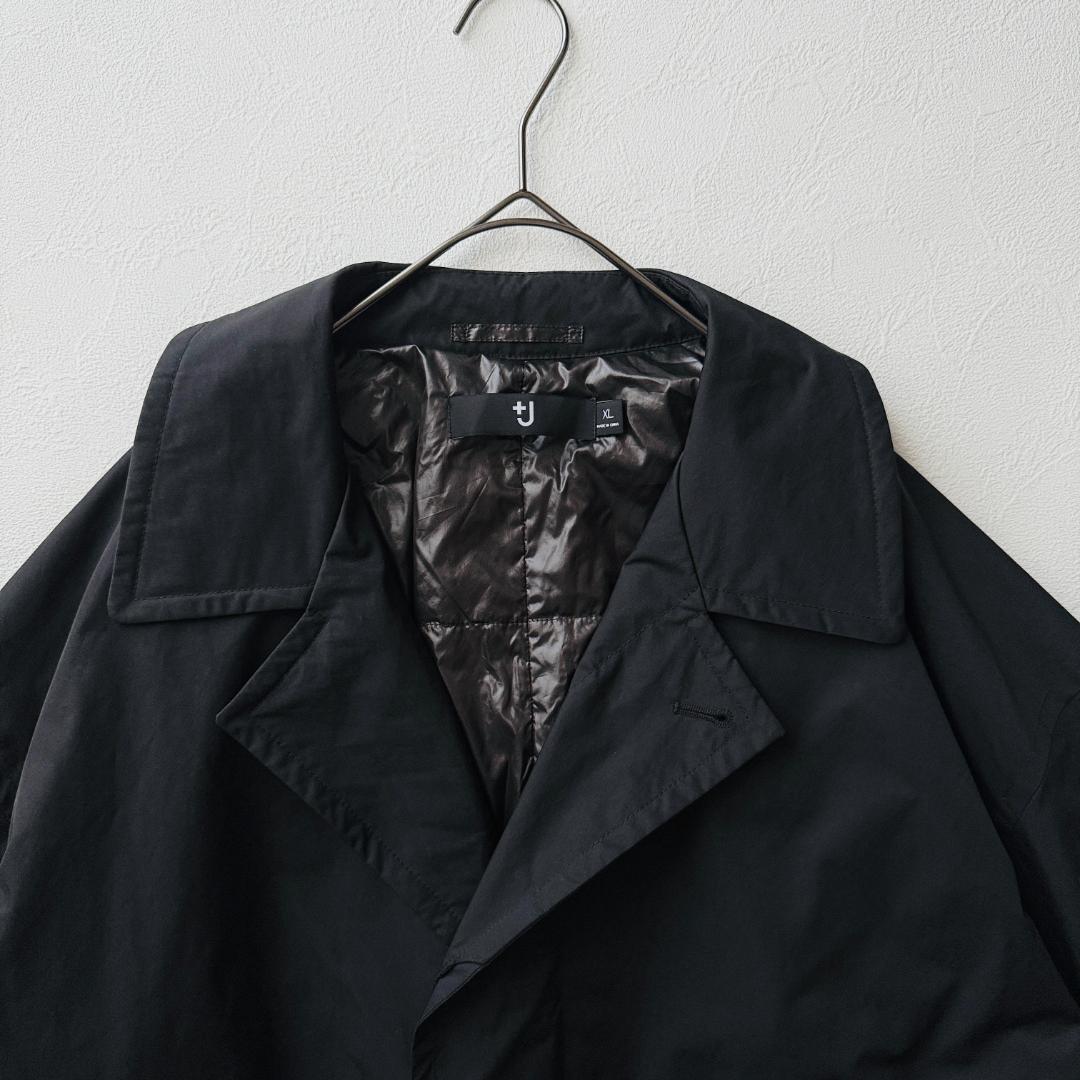 美品✨ユニクロ＋J ジルサンダー パデッドオーバーサイズステンカラーコート XL
