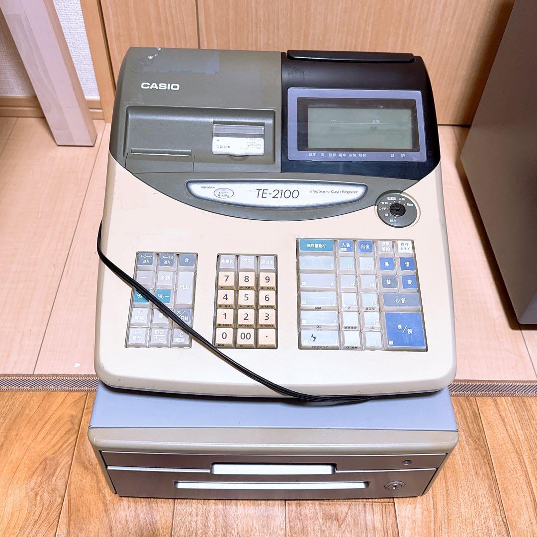 CASIO TE-2100 電子レジスター