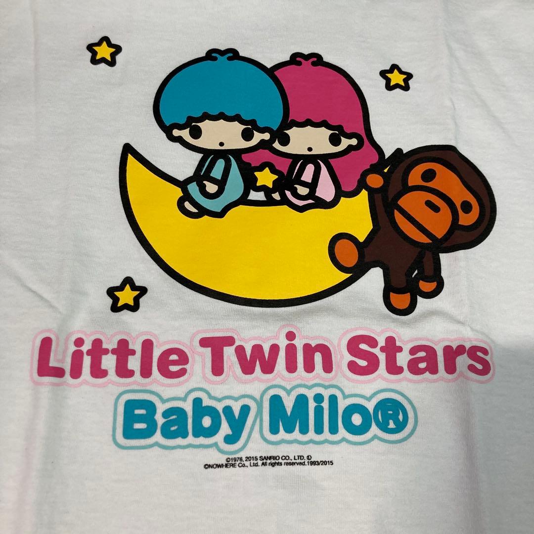 【未使用】 BABY MILO X LITTLE TWIN STARS Mサイズ