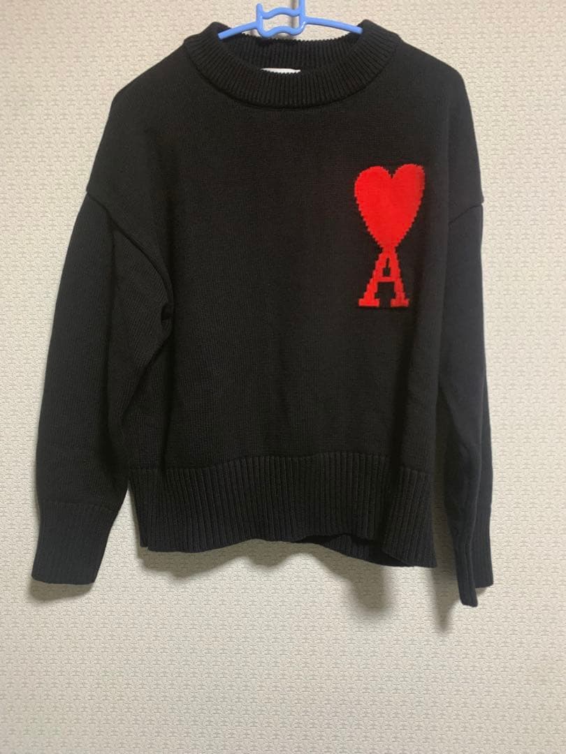 amiparis アミパリス レディース　ニット ブラック Lウール