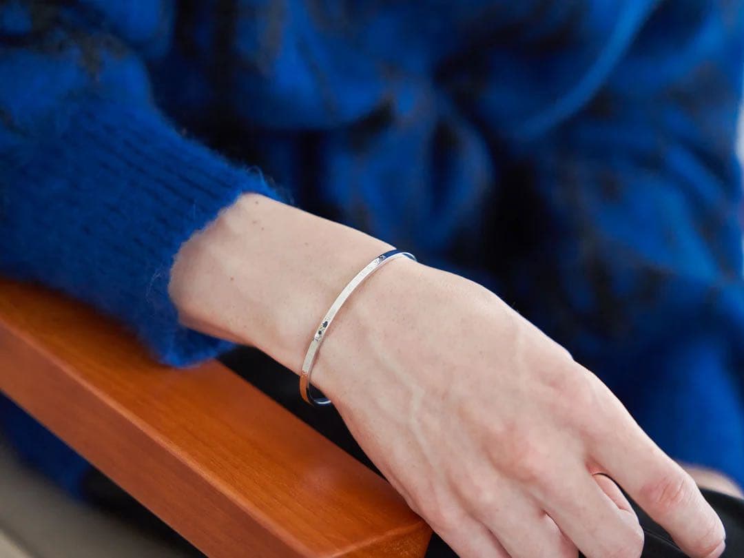 Kashima Antlers × 4℃ バングル（シルバー）　ブレスレット