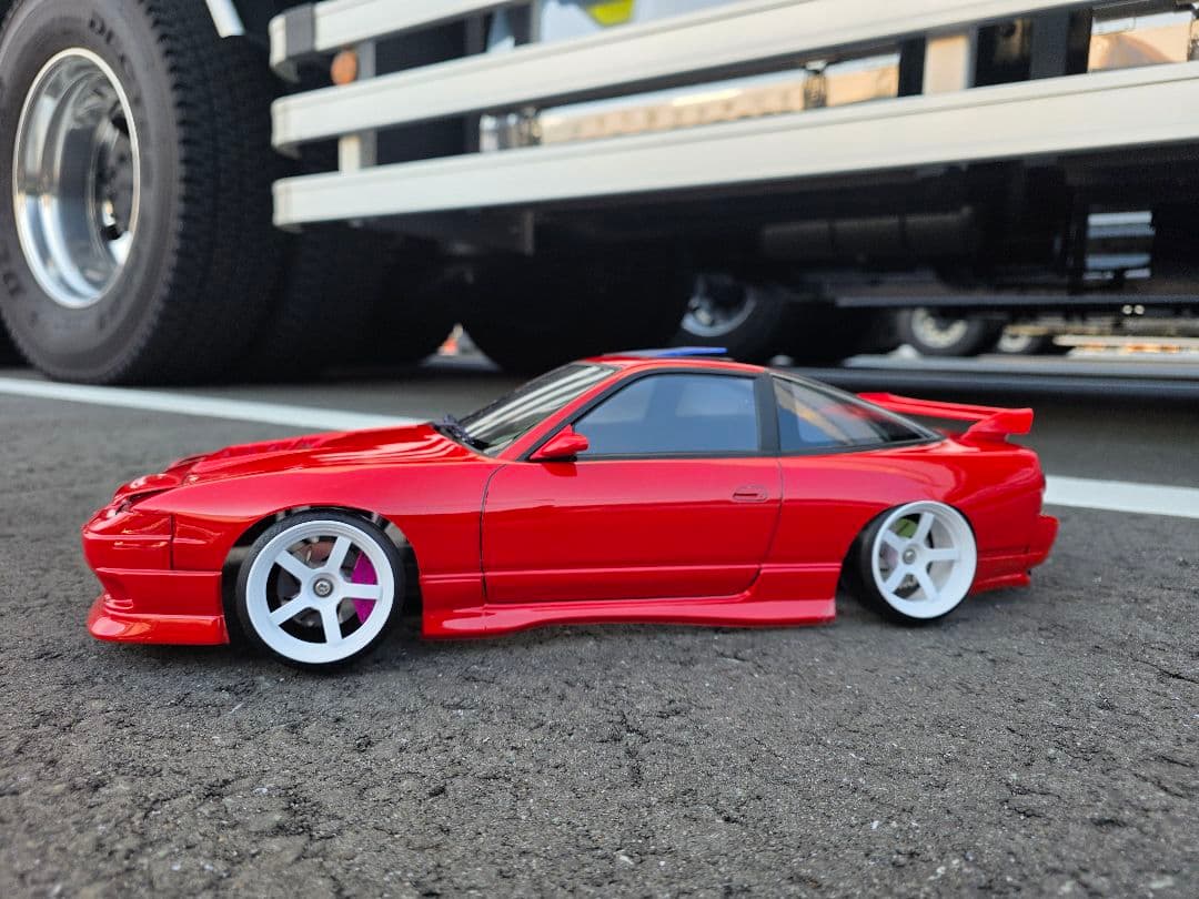 パンドラRC　東北仕様180SX　製作済み新品ラジコンホディ　箱付