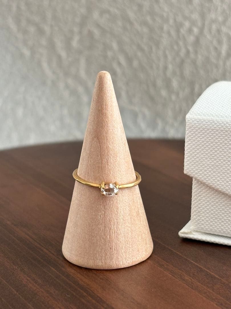 K18クォーツ リング◯指輪