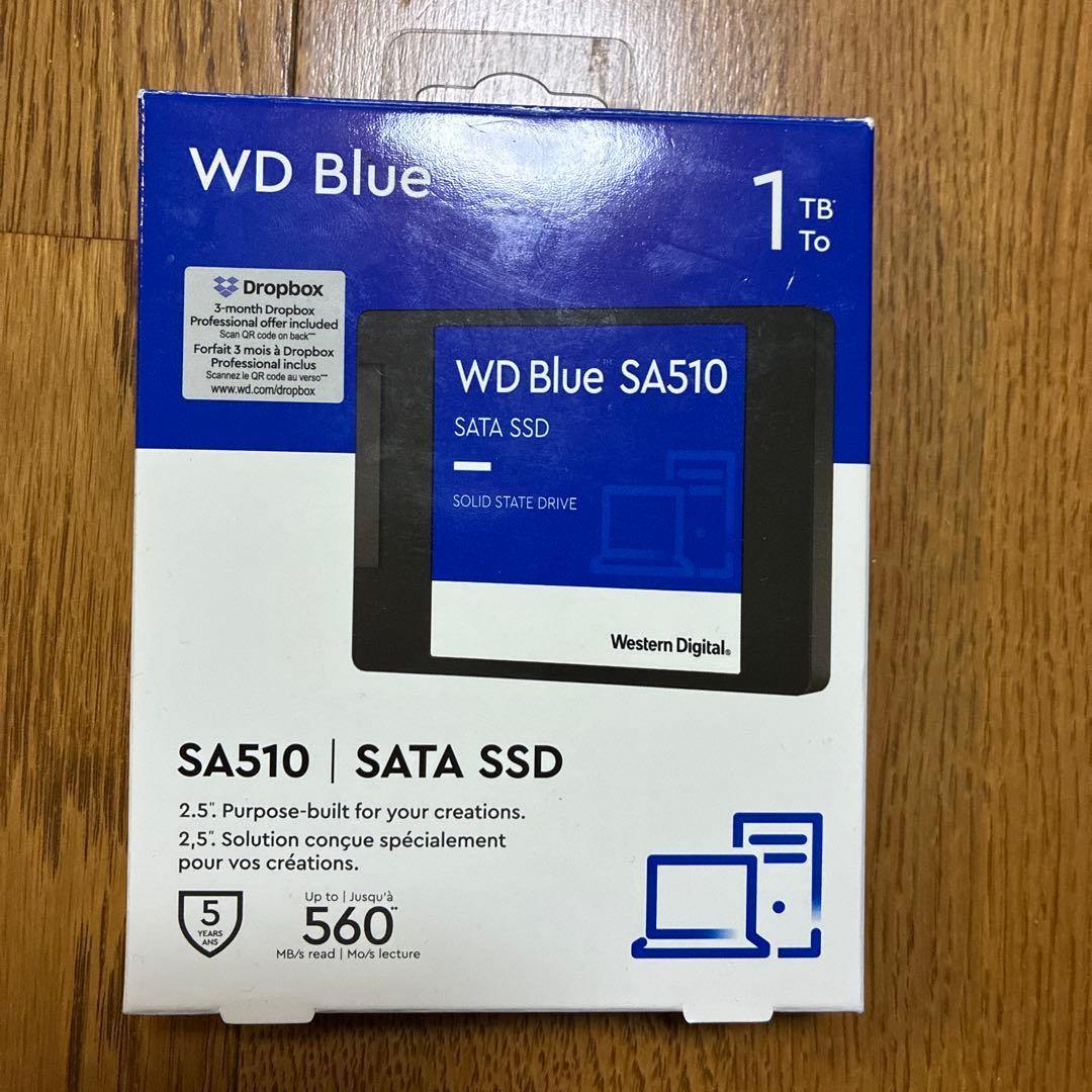 [shu]新品同様WD Blue SA510 1TB SATA SSD