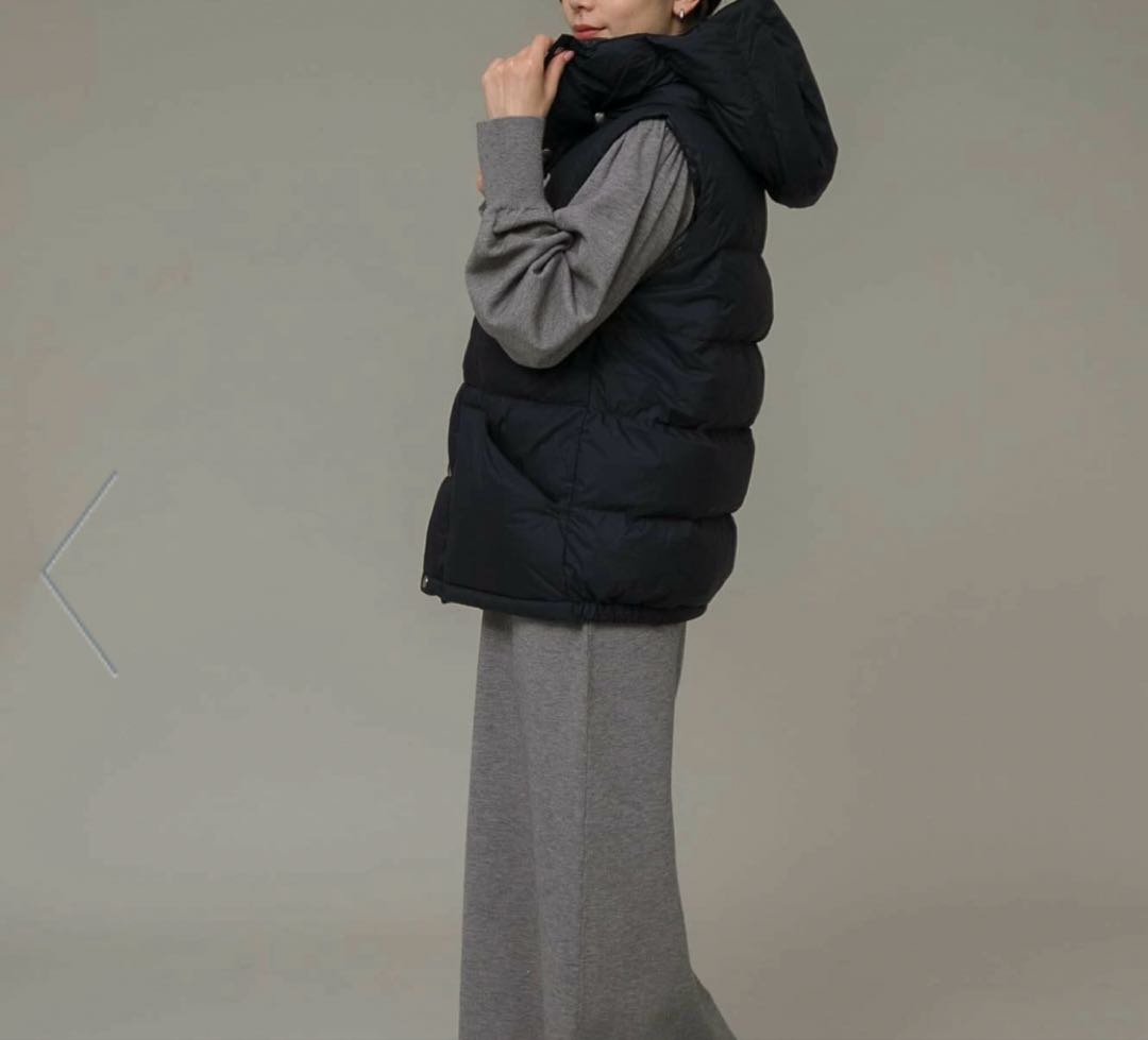 アリエル♡L♪•新品未使用THENORTH FACEブラックダウンベスト