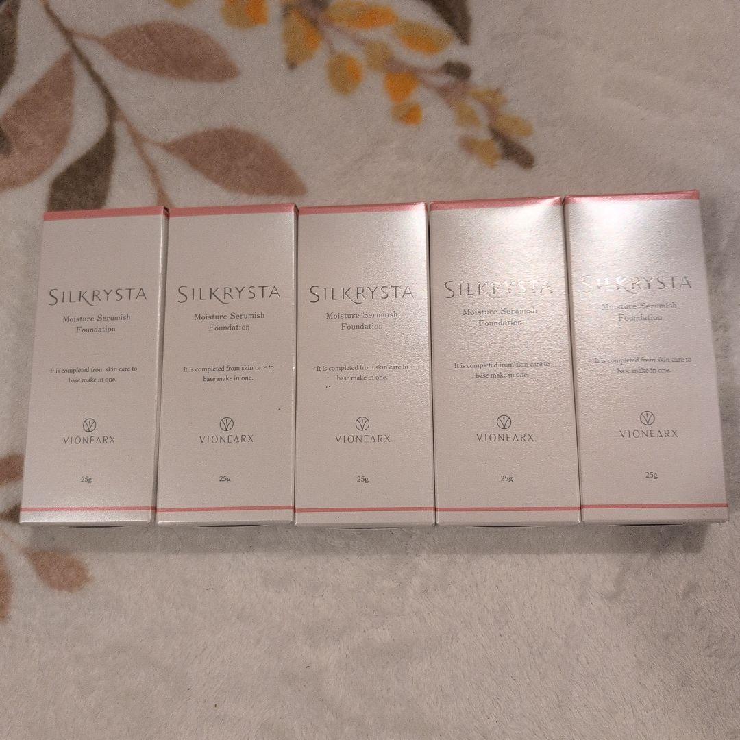 VIONEARK SILKRYSTA リキッドファンデーション 5本セット