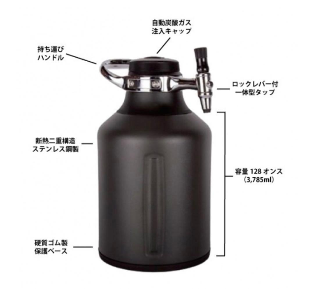 【新品・未開封】GROWLERWERKS UKEG ビアサーバー