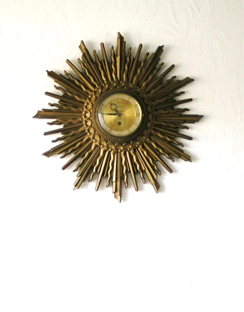 ◇◇ 可動チクチク品/50’ 掛時計/ｂ ◇◇