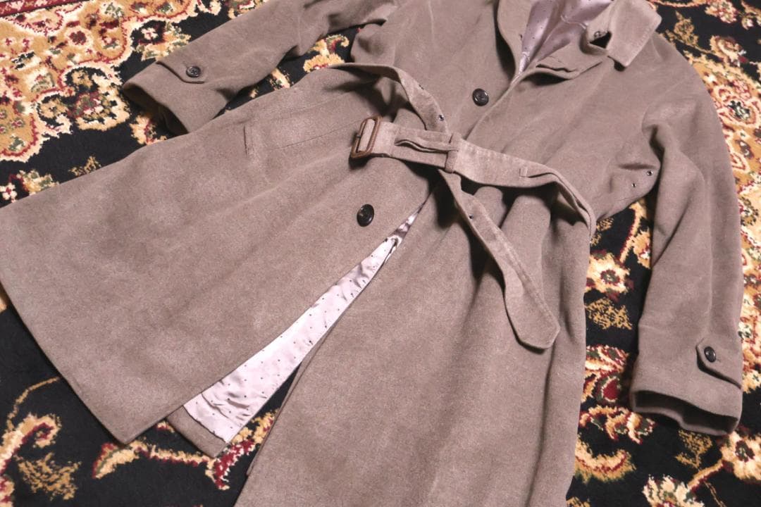 銀座 和光 × エルメネジルド ゼニア Wネーム 80万↑ シルク100％コート