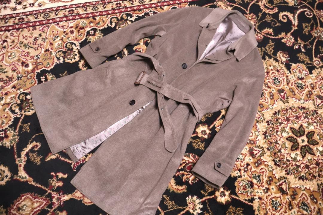 銀座 和光 × エルメネジルド ゼニア Wネーム 80万↑ シルク100％コート