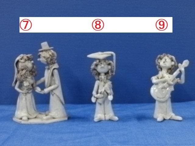 BENCINI　イタリア製ビンテージ陶器人形