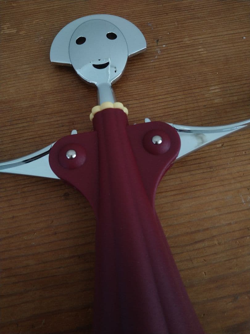 【新品未使用】ALESSI AM01 R “Anna.G.” ワインオープナー