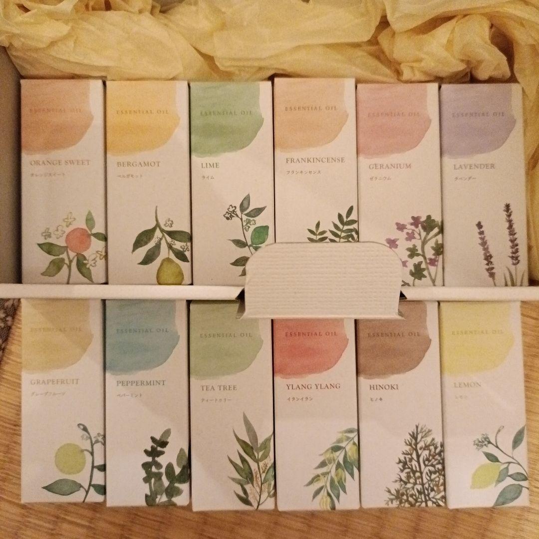 エッセンシャルオイル 12本セット
