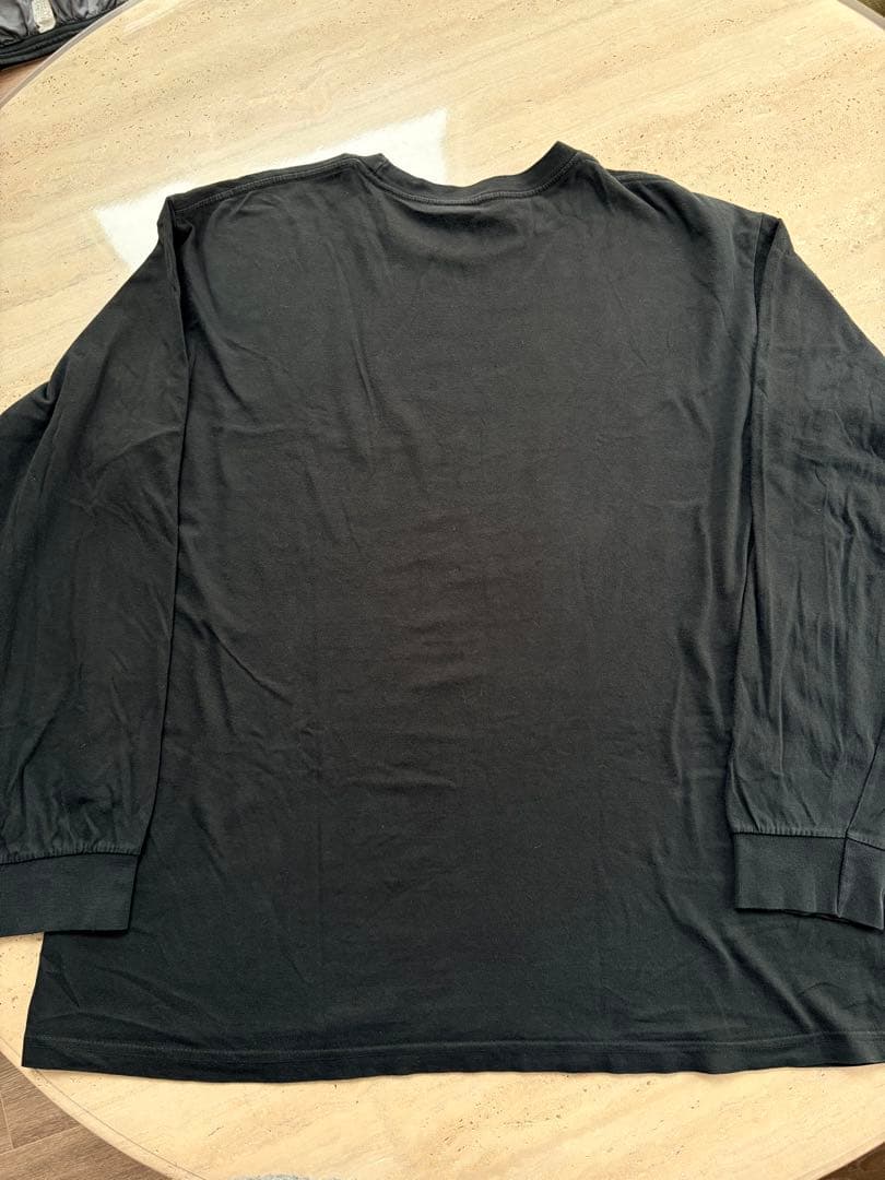 Supreme ブラック 長袖カットソー　XL