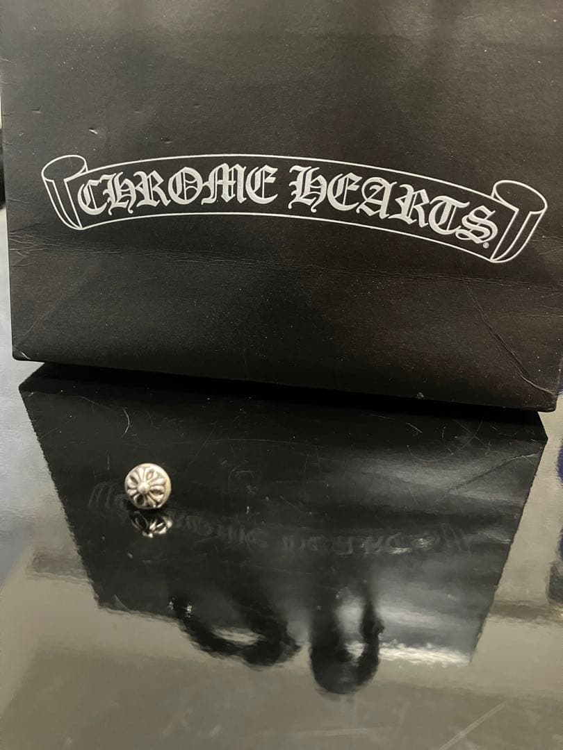 CHROME HEARTS フラワーモチーフ ピアス(片耳用)