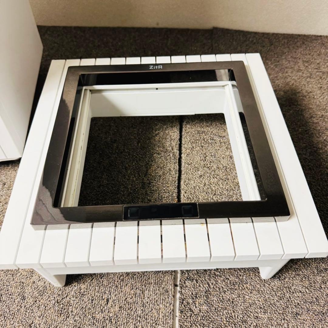 C48早い者勝ち！ZitA SQUARE ふた付きごみ箱 自動開閉ごみ箱45L