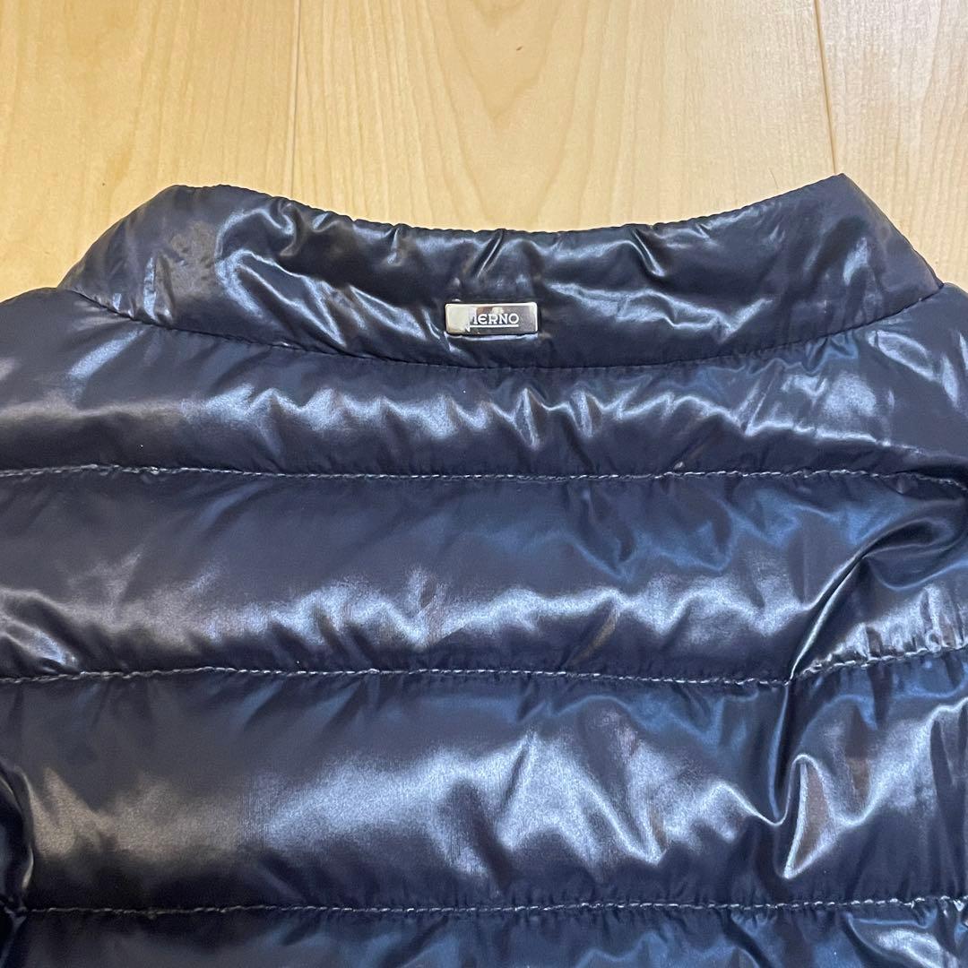 Herno ブラック　ダウンジャケット　40サイズ